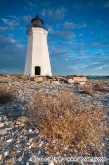 Black Rock Harbor Lighthouse, Fayerweather Island, Seaside Park, Bridgeport, Connecticut