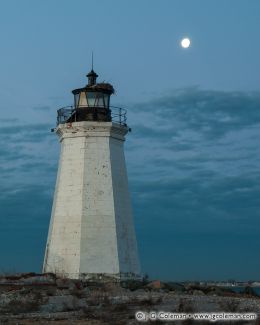 Black Rock Harbor Lighthouse, Fayerweather Island, Seaside Park, Bridgeport, Connecticut