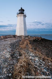 Black Rock Harbor Lighthouse, Fayerweather Island, Seaside Park, Bridgeport, Connecticut