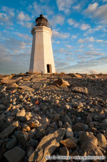 Black Rock Harbor Lighthouse, Fayerweather Island, Seaside Park, Bridgeport, Connecticut