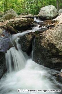 Bible Rock Brook, Seven Falls Park, Haddam, Connecticut