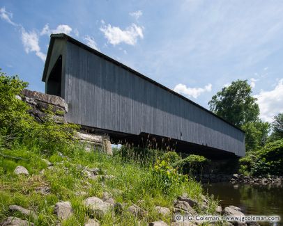 Sheffield Covered Bridge over the Housatonic River, Sheffield, Massachusetts