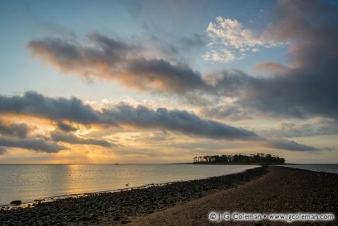 Charles Island, Silver Sands State Park, Milford, Connecticut