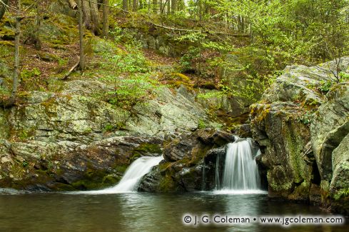 Sperry Falls on the Sargent River, Sperry Park, Woodbridge, CT