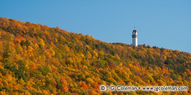 Talcott Mountain and Hublein Tower, Talcott Mountain State Park, Simsbury, Connecticut