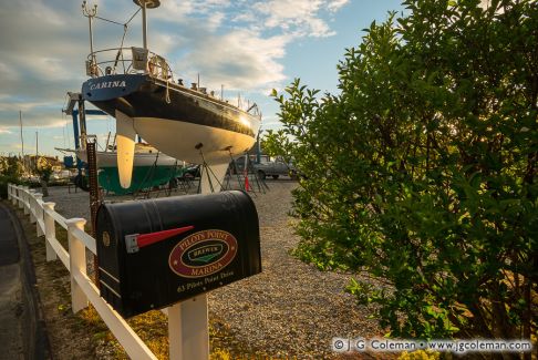 Marina on the Patchogue River, Westbrook Harbor, Westbrook, Connecticut