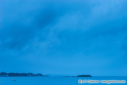 Salt Island in Westbrook Harbor, Westbrook, Connecticut