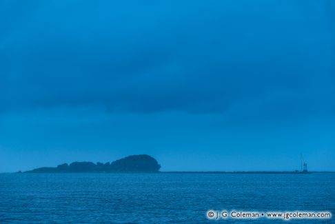 Duck Island in Westbrook Harbor, Westbrook, Connecticut